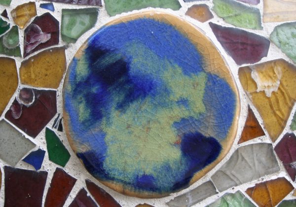 Tile Mosaic: Gaudí, Casa Battló