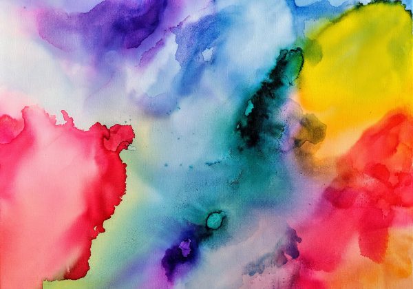 abstract watercolor painting